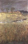 Max Klinger Landscape at the Unstrut (mk09) oil painting on canvas